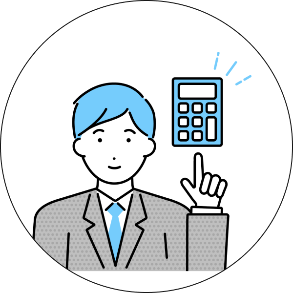 提案する男性のイラスト